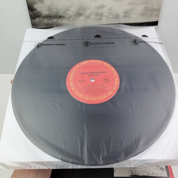 Bruce Springsteen Nebraska Vinyl Record 1982 Original Pressing Inner 38358 VG+ - Picture 10 of 11